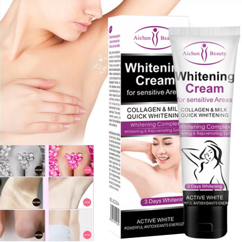 Aichun Beauty Body Cream 50ml Collagen Under Arm Armpit - image 3