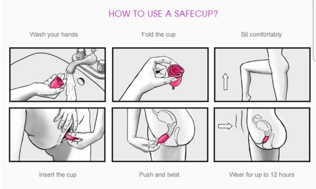 AneerCare / Menstrual Cup Puple Color - image 4