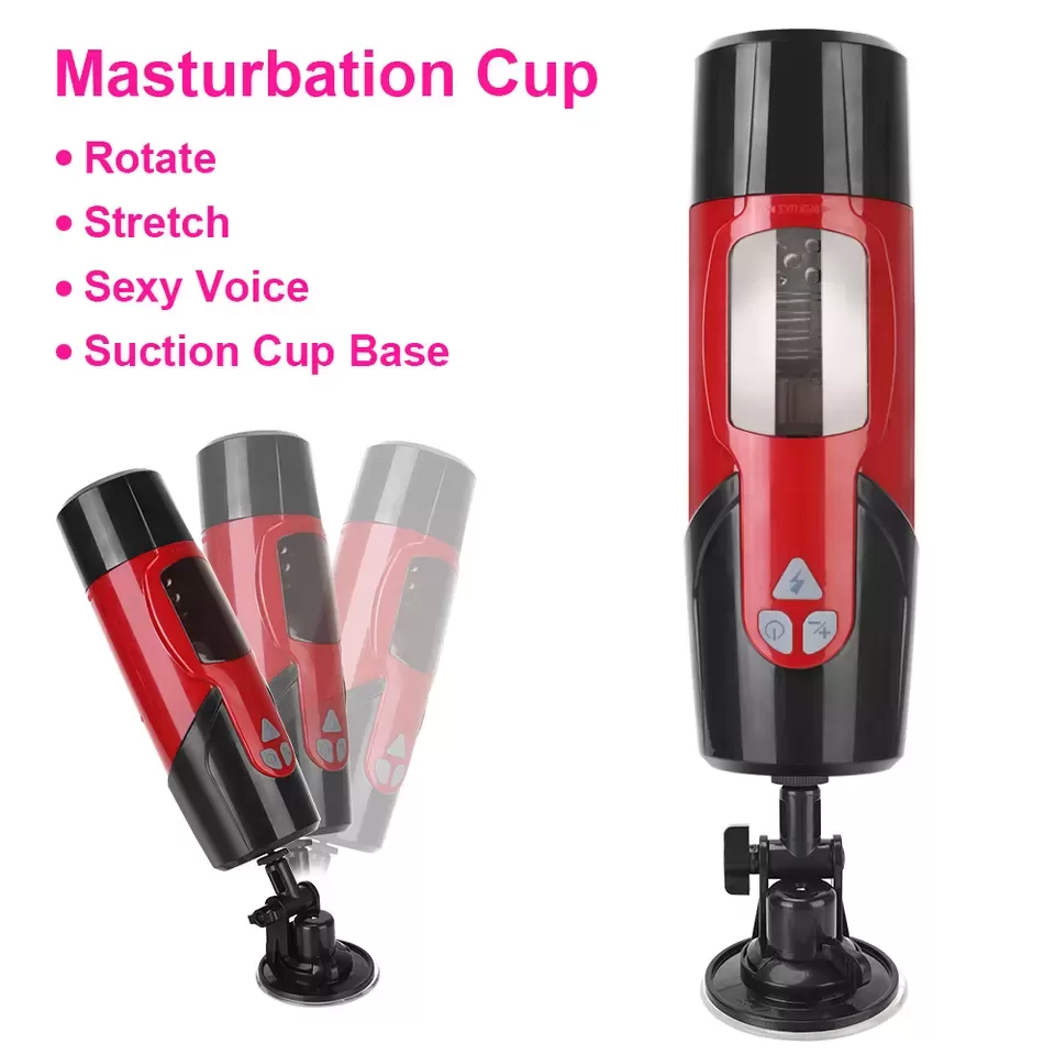 Automatic Telescopic Rotating Masturbator Cup For Men`s - image 4