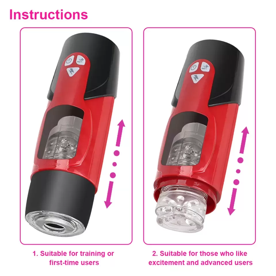 Automatic Telescopic Rotating Masturbator Cup For Men`s - image 2