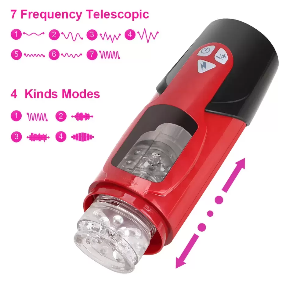 Automatic Telescopic Rotating Masturbator Cup For Men`s - image 5