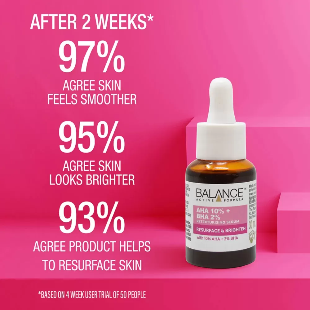 Balance Active AHA 10% + BHA 2% Face Serum 30ml UK - image 7