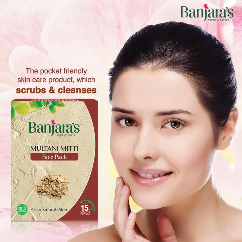 Banjaras Multani Mitti Face Pack Powder 100g