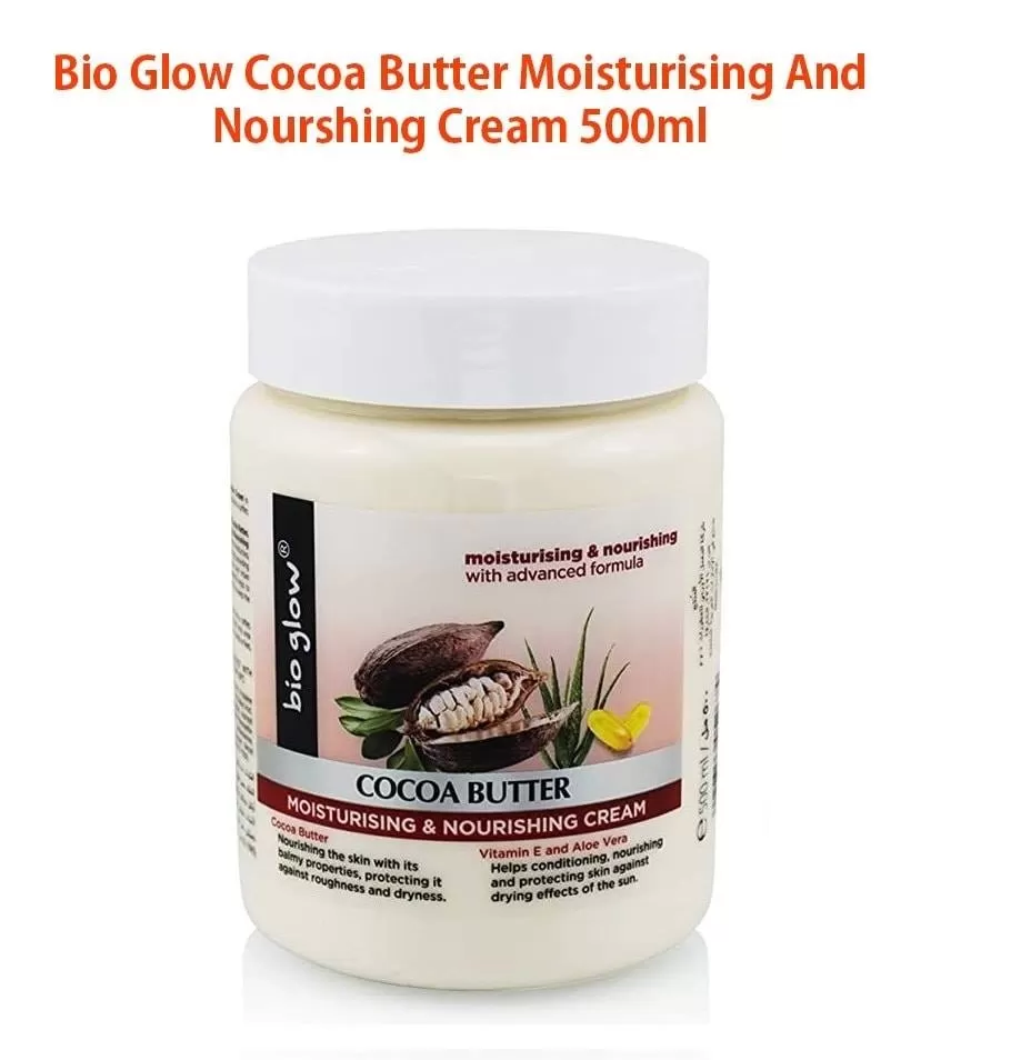 Bio Glow Cocoa Butter Moisturising Body Cream 500m