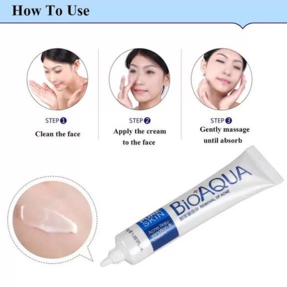 Bioaqua Pure Anti Acne Cream - 30g - image 2