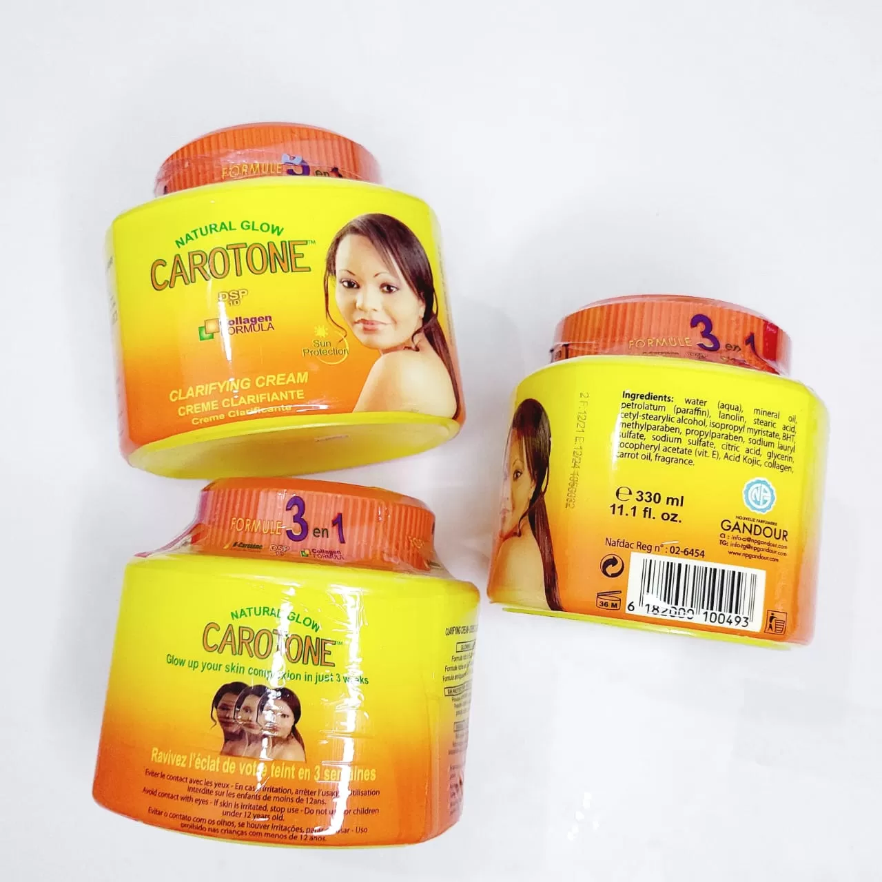 Carotone Face Cream 330ml Collagen Sun Protection - image 6