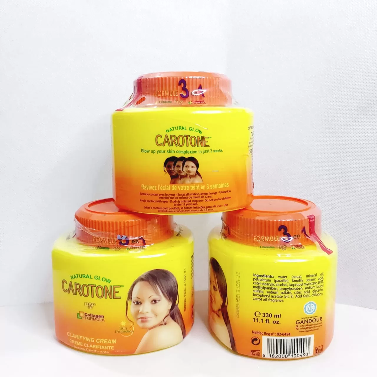 Carotone Face Cream 330ml Collagen Sun Protection - image 7