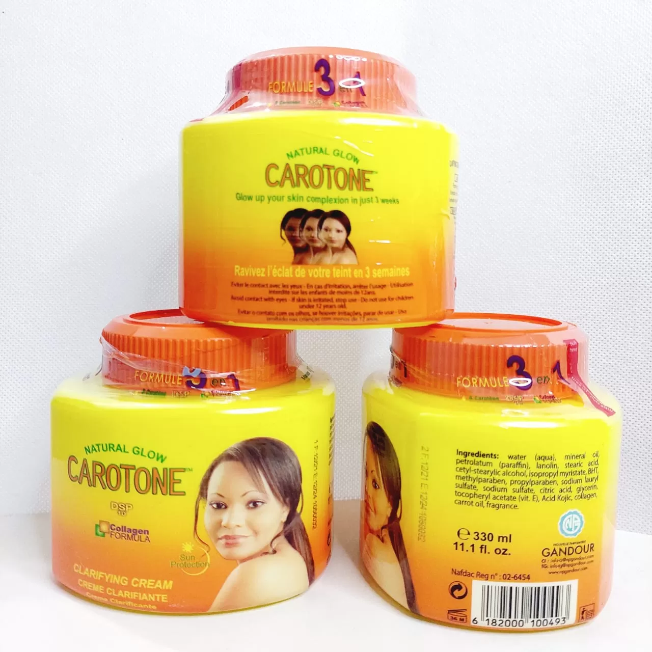 Carotone Face Cream 330ml Collagen Sun Protection - image 8