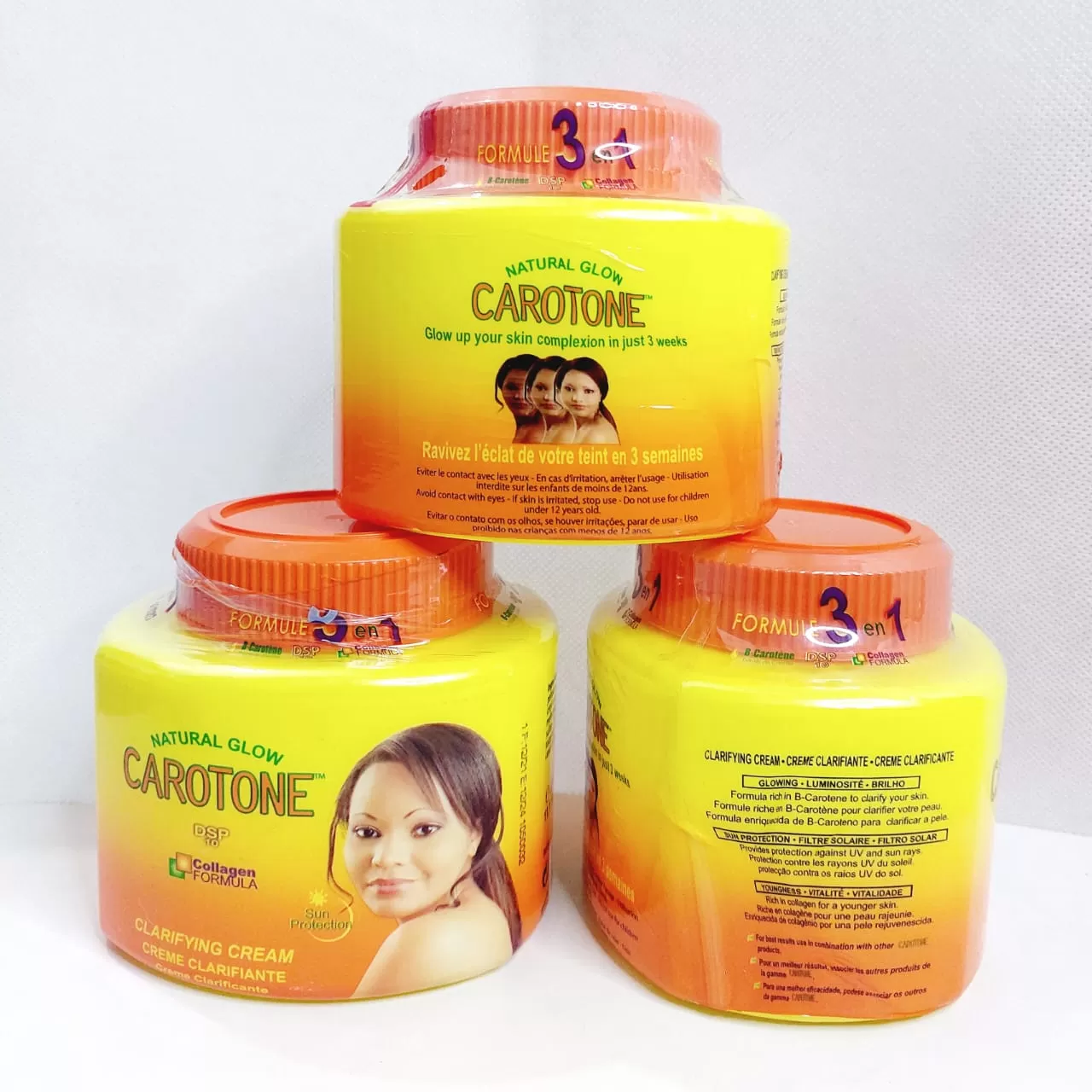 Carotone Face Cream 330ml Collagen Sun Protection - image 9