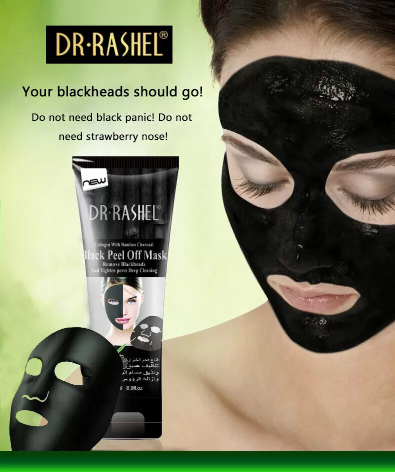 Dr Rashel Charcoal Black Peel Off Mask 120ml Blackhead - image 6