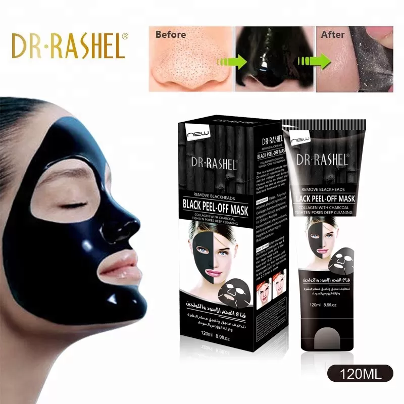 Dr Rashel Charcoal Black Peel Off Mask 120ml Blackhead - image 7
