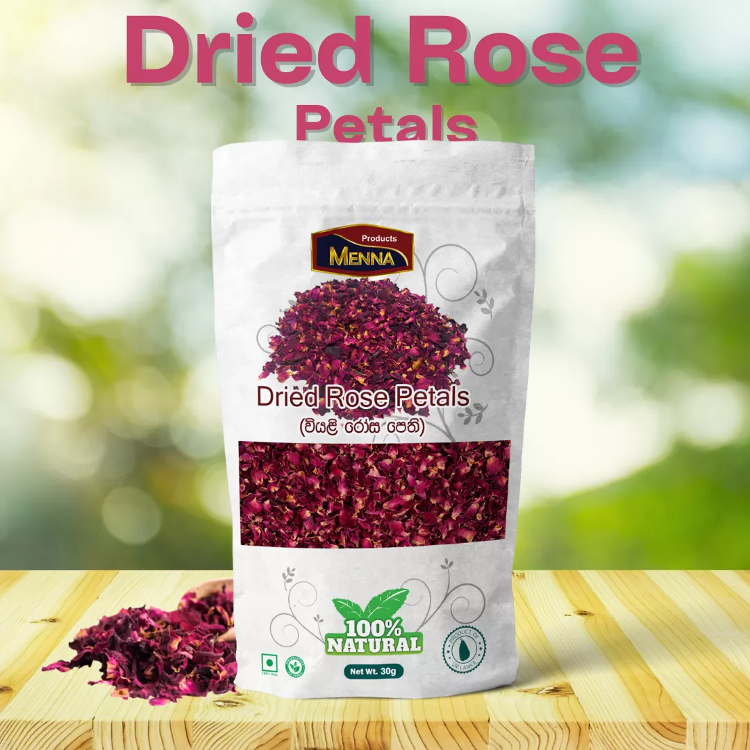 Dried Rose Petals 30g  Pure, Herbal Tea, Skin-Body Care - image 3
