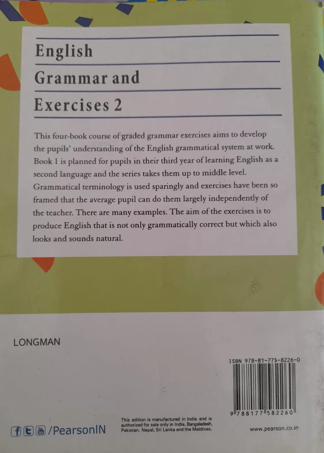 English Grammar and Exercises 2 - image 2