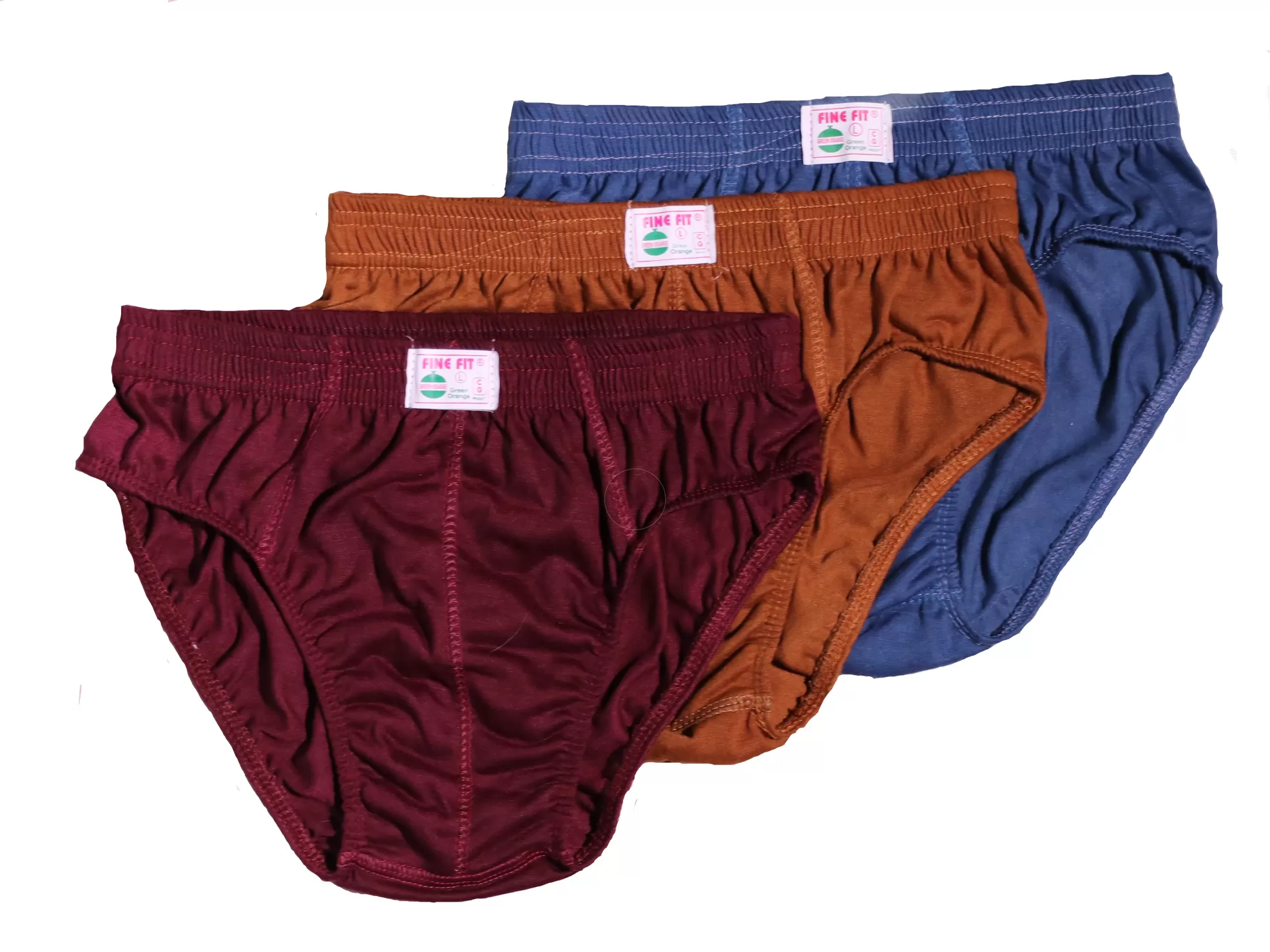 FINE FIT(SIZE "M") boys/ Men's Brief 6 pieces Underwear