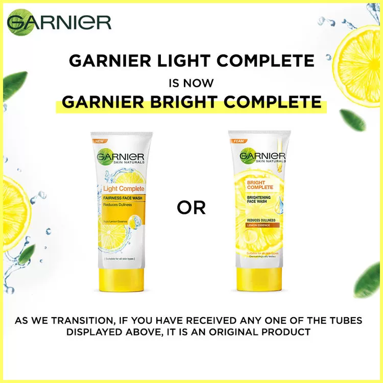 Garnier Skin Naturals Light Complete Face Wash 100g - image 6