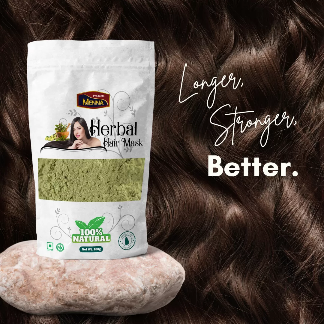 Herbal Hair Mask All Natural Hair Mask Powder - image 2