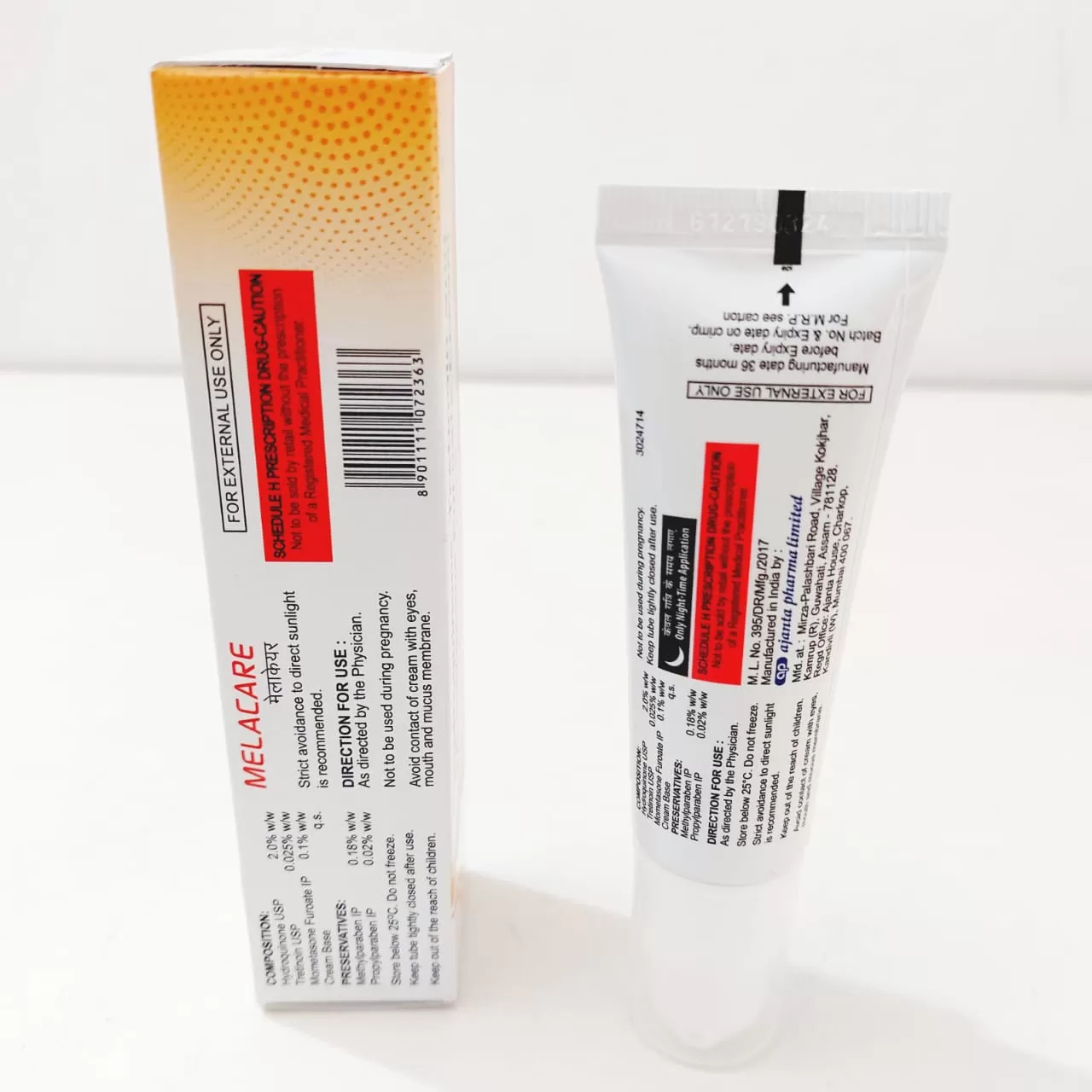 Melacare Hydroquinone  25g Pigmentation Face Cream - image 8