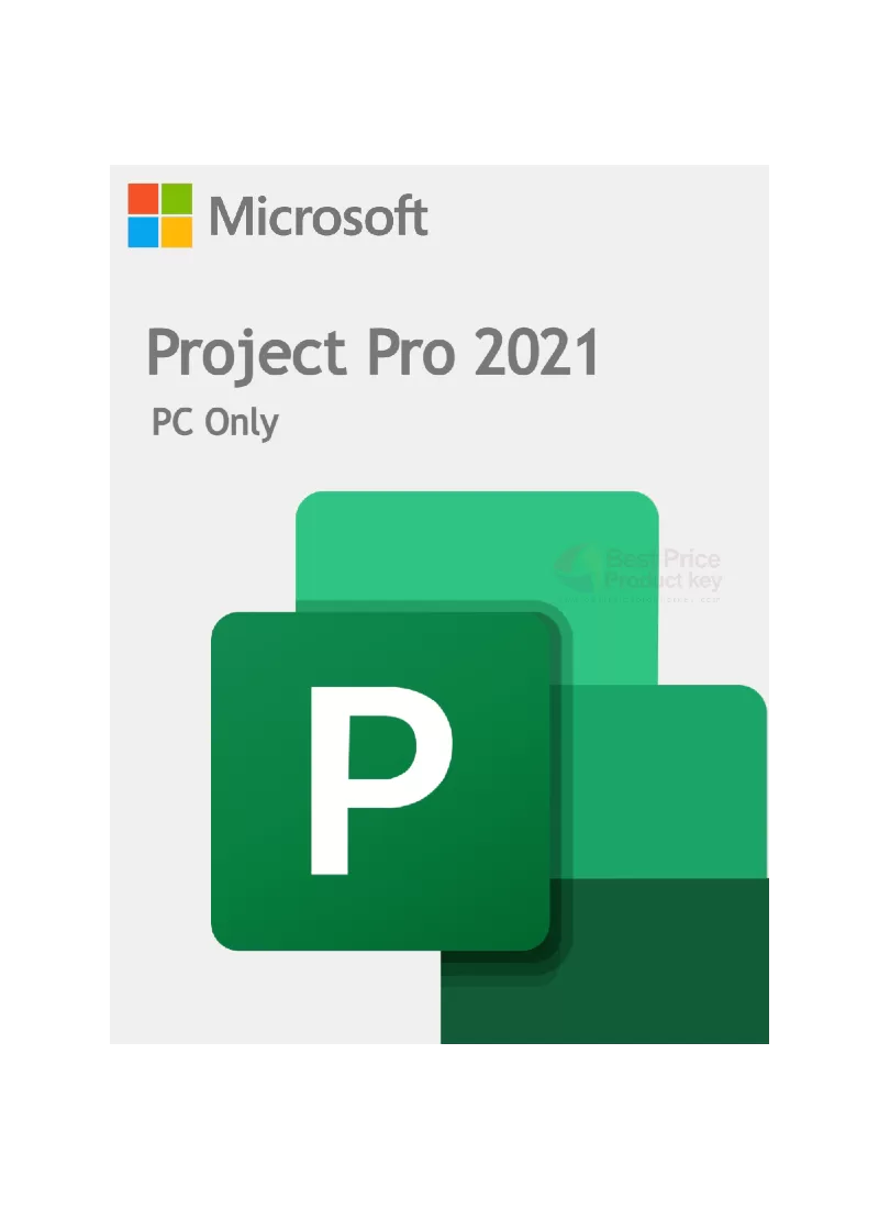 MS Project Pro 2021 Retail Key Telephone Activation