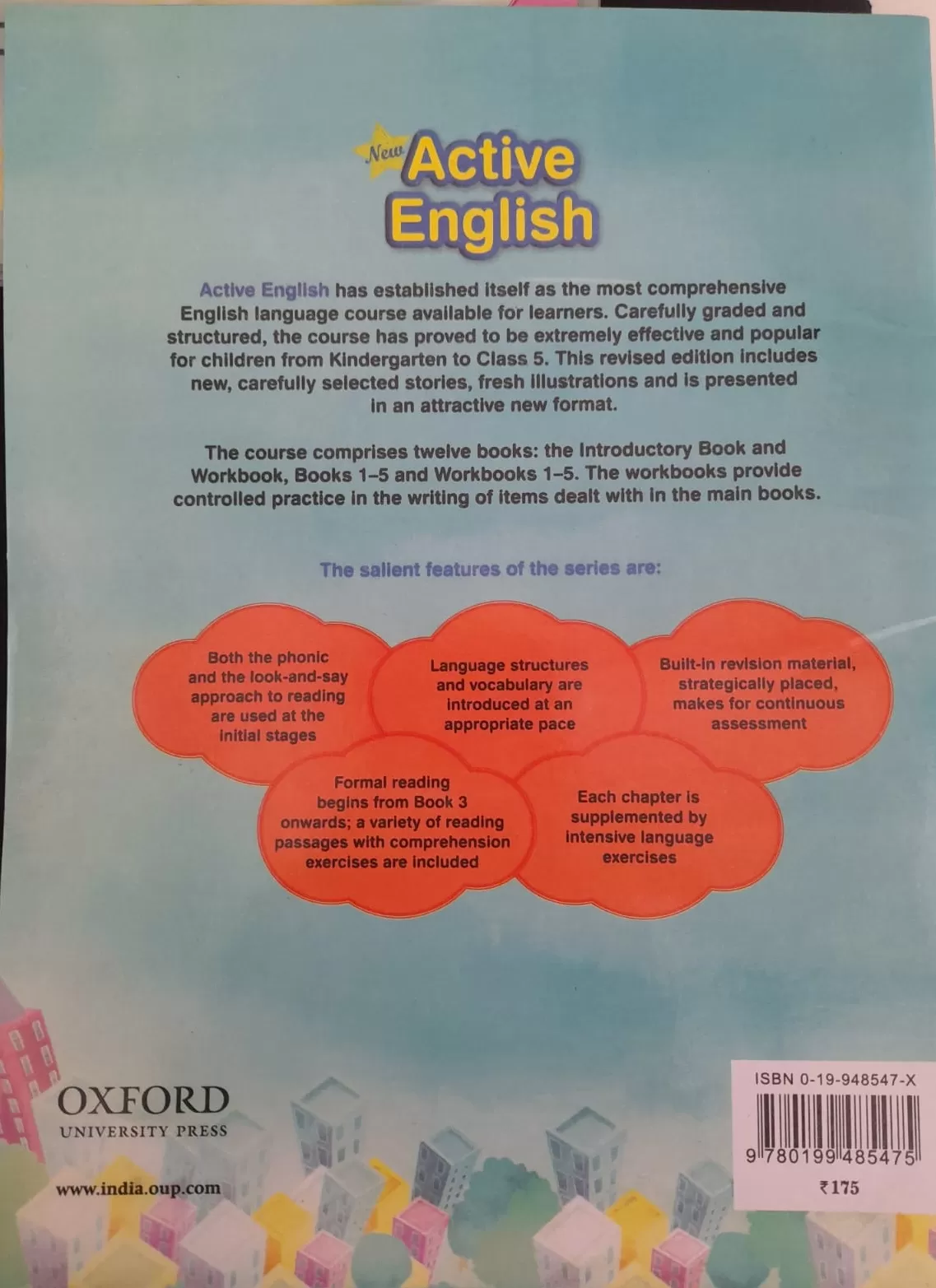 New Active English Book Introduction Work book