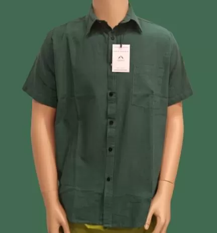 Premium quality Apparelco Linen shirts dark green