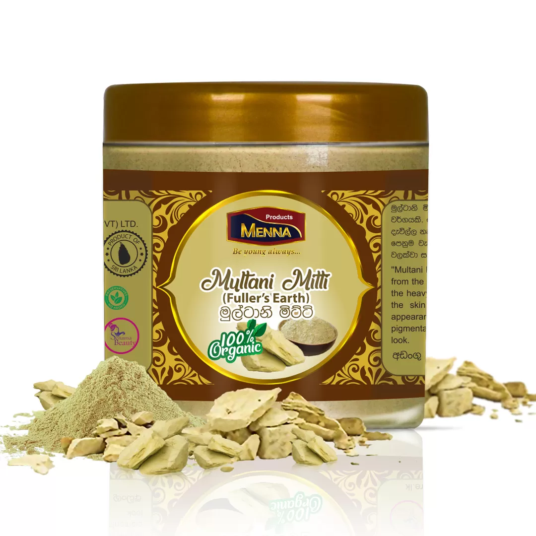 Pure Organic Multani Mitti (Fullers Earth) Powder 100g - image 2