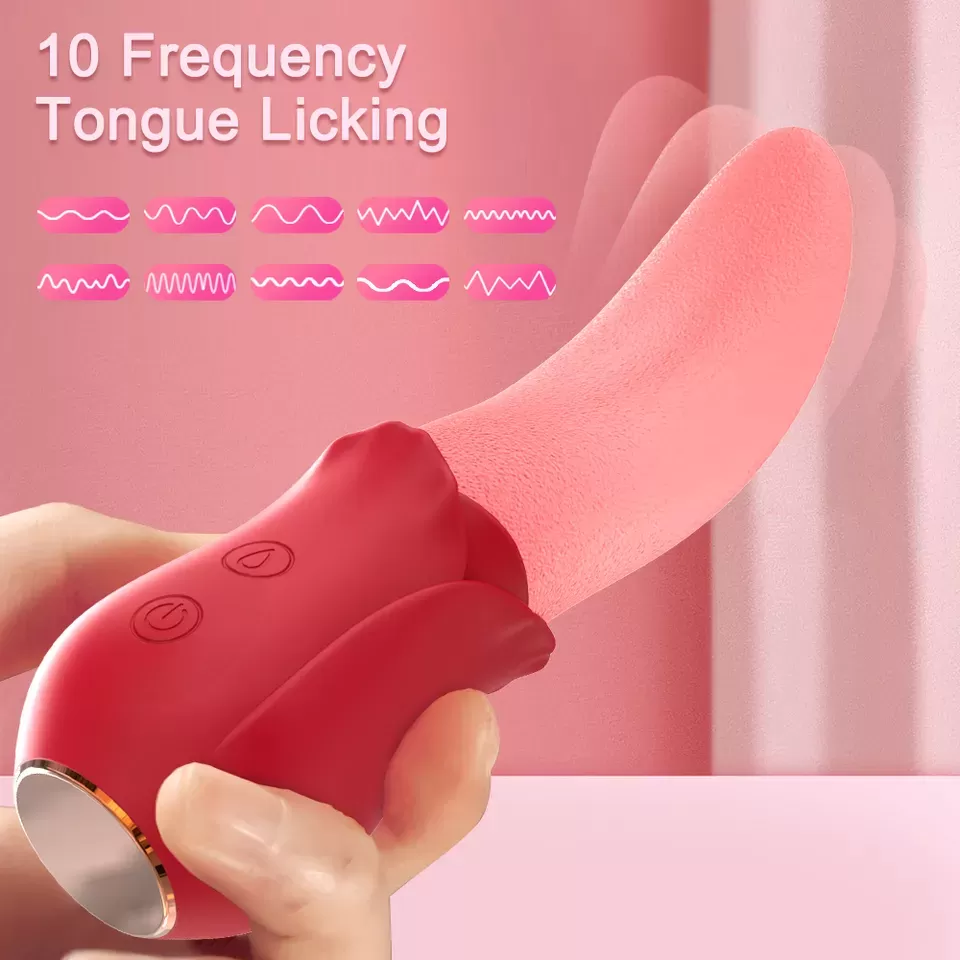 Realistic Tongue Licking Vibrators for Women sex toys - image 3