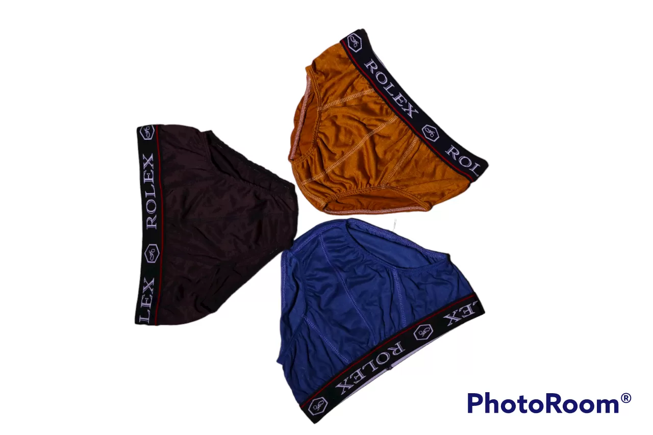 ROLAX (SIZE"L") boys/Men 6 pieces (V-cut) Underwear