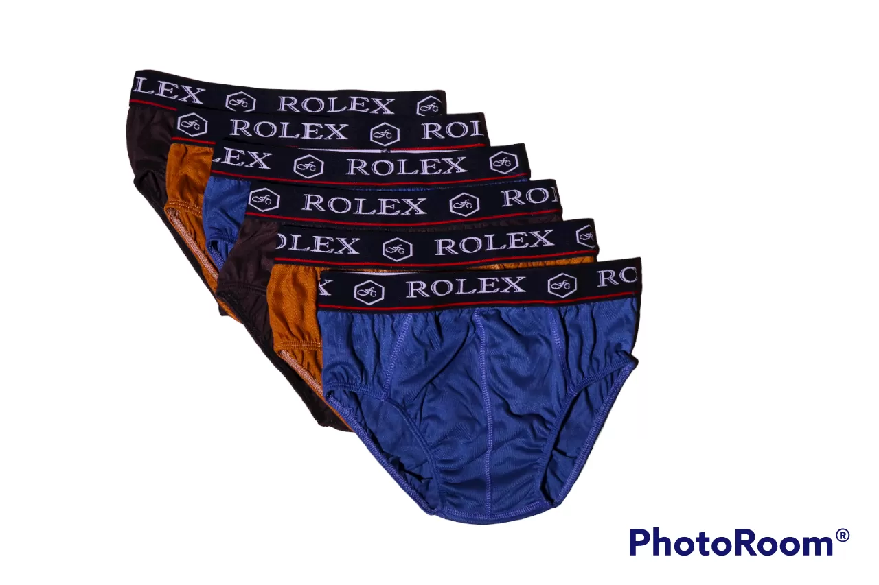 ROLAX (SIZE"L") boys/Men 6 pieces (V-cut) Underwear - image 2