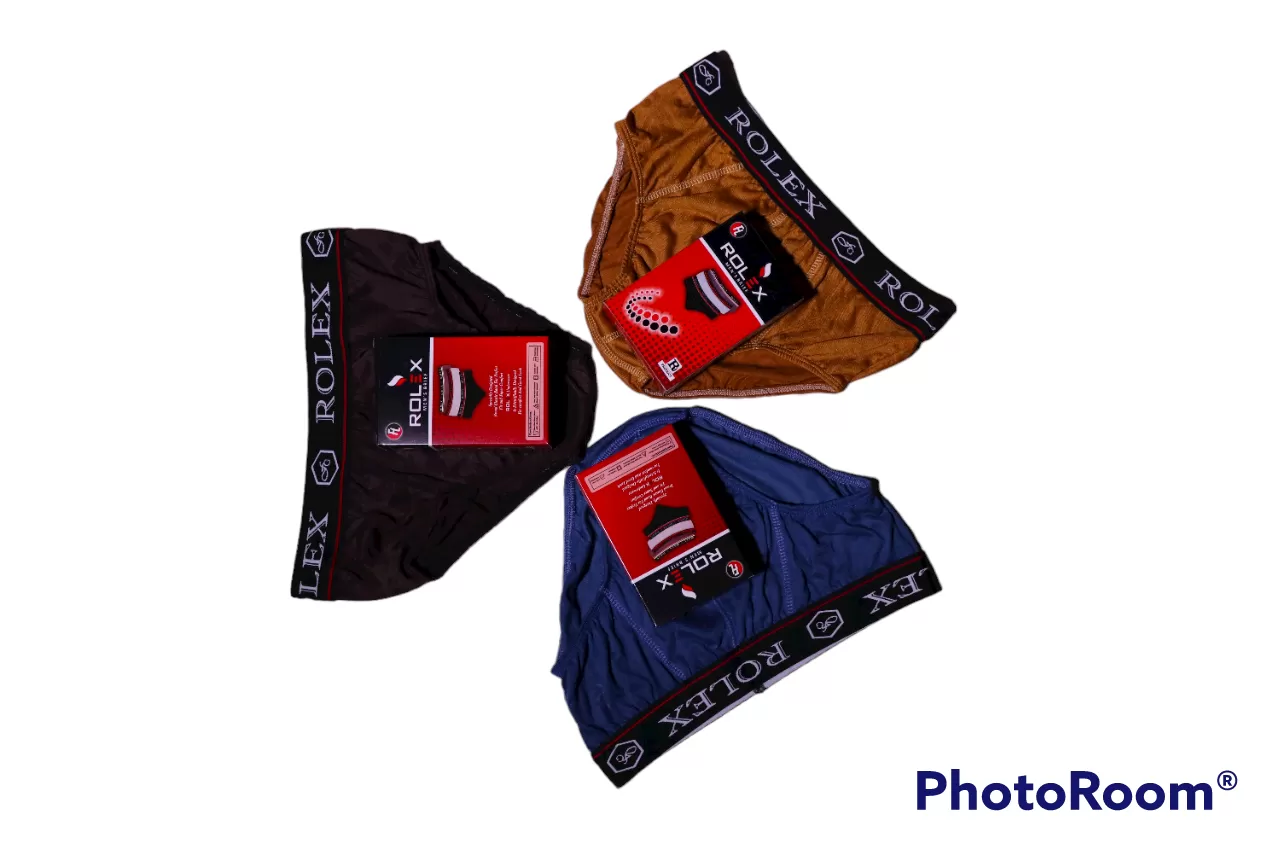 ROLAX (SIZE"L") boys/Men 6 pieces (V-cut) Underwear - image 4