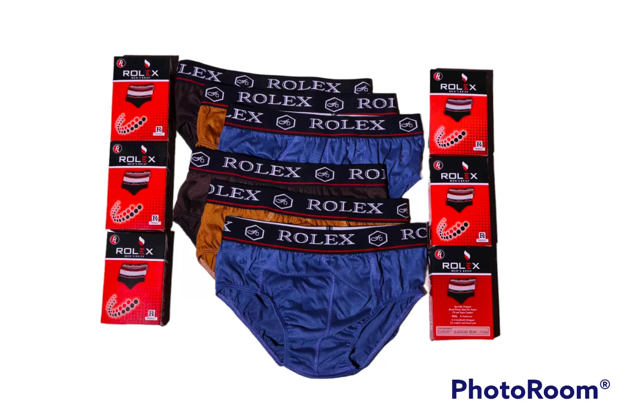 ROLAX (SIZE"L") boys/Men 6 pieces (V-cut) Underwear - image 5