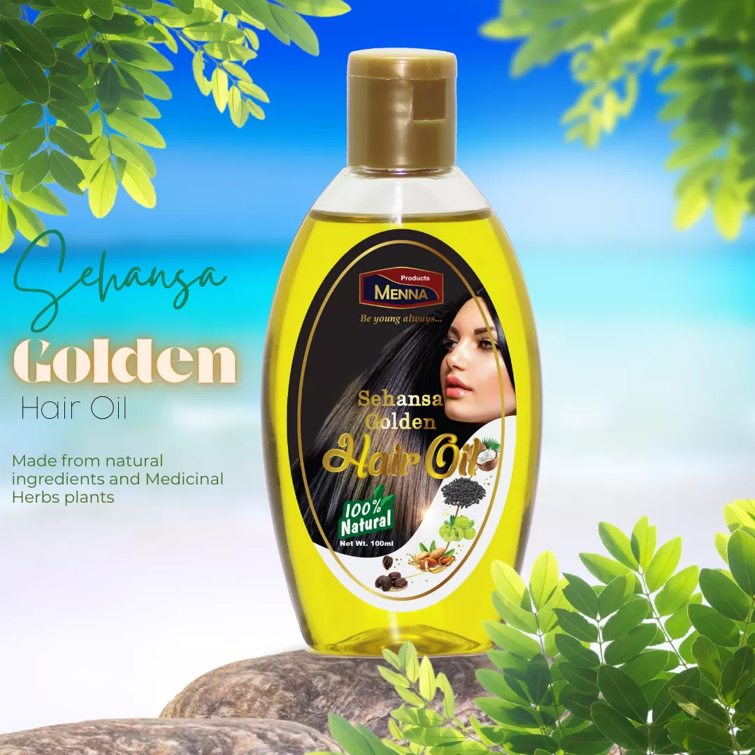 Sehansa Golden Hair Oil (100ml) 100% Natural - image 2