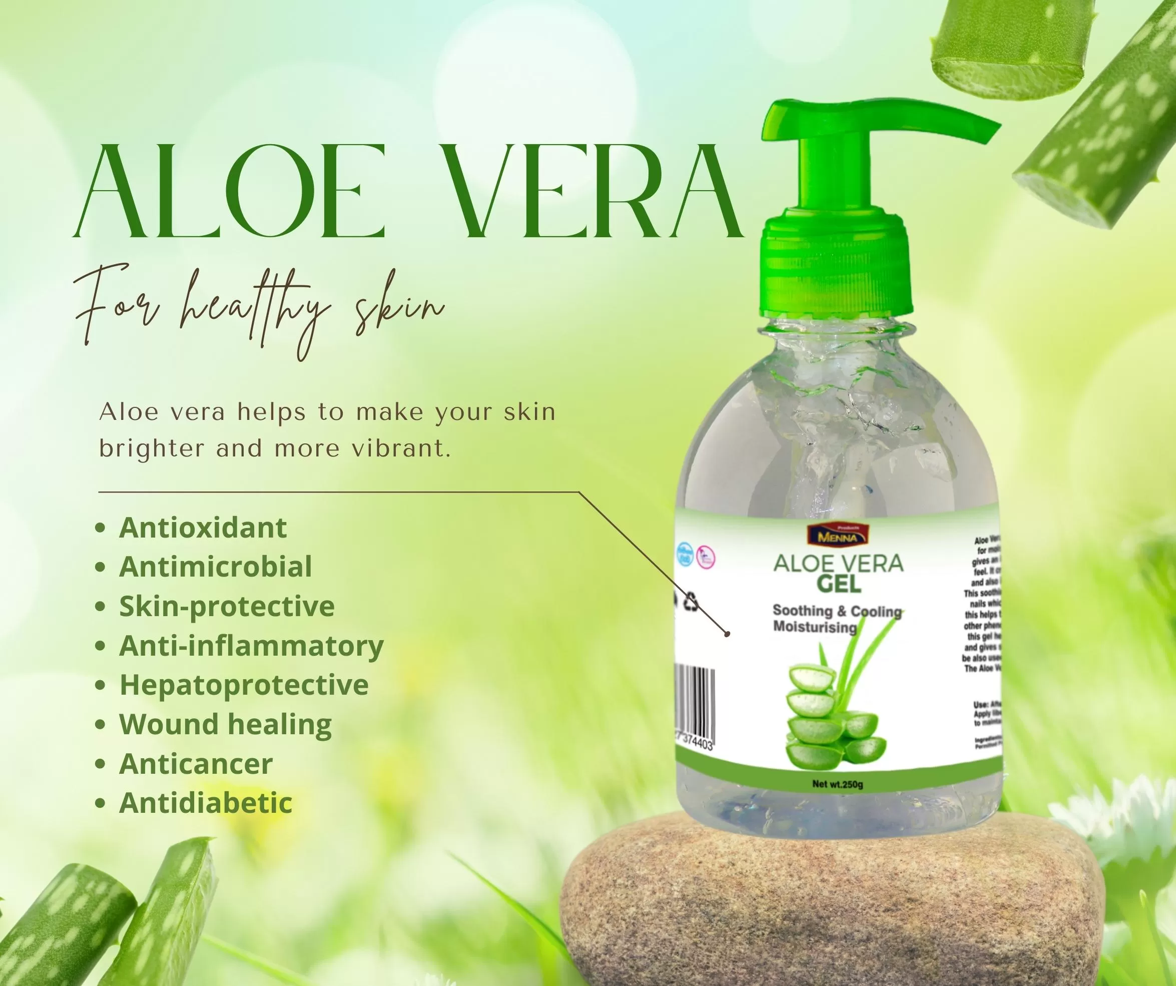 Soothing & Moisture Aloe Vera Gel 250g - image 2