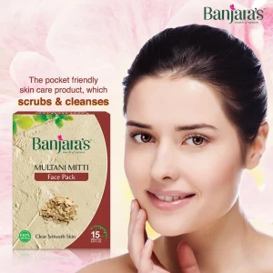 Banjaras Multani Mitti Face Pack Powder 100g