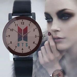 BTS Ladies fashion watch rubber straps