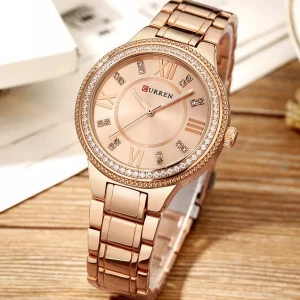 Ladies watch fashion with bracelets
