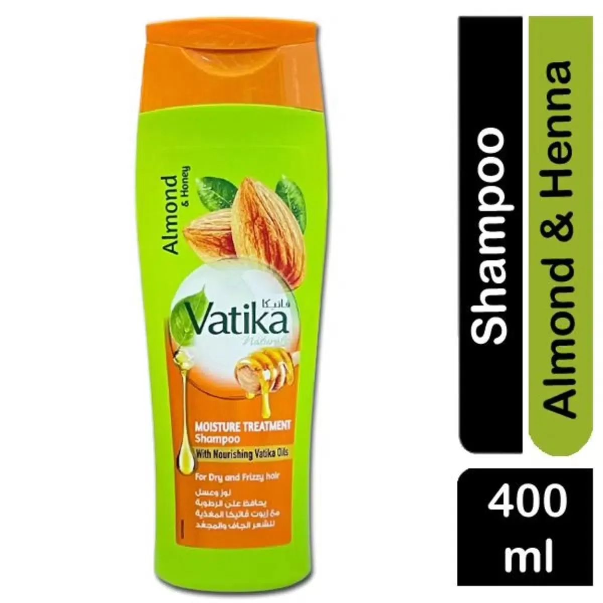 Vatika Almond & Honey Shampoo Moisture Treatment 400ml - image 1