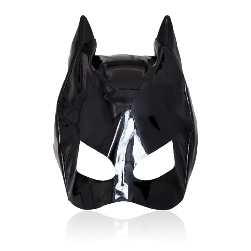 Women Bdsm Leather Half Face Cat Hood Mask XTOYS - image 2