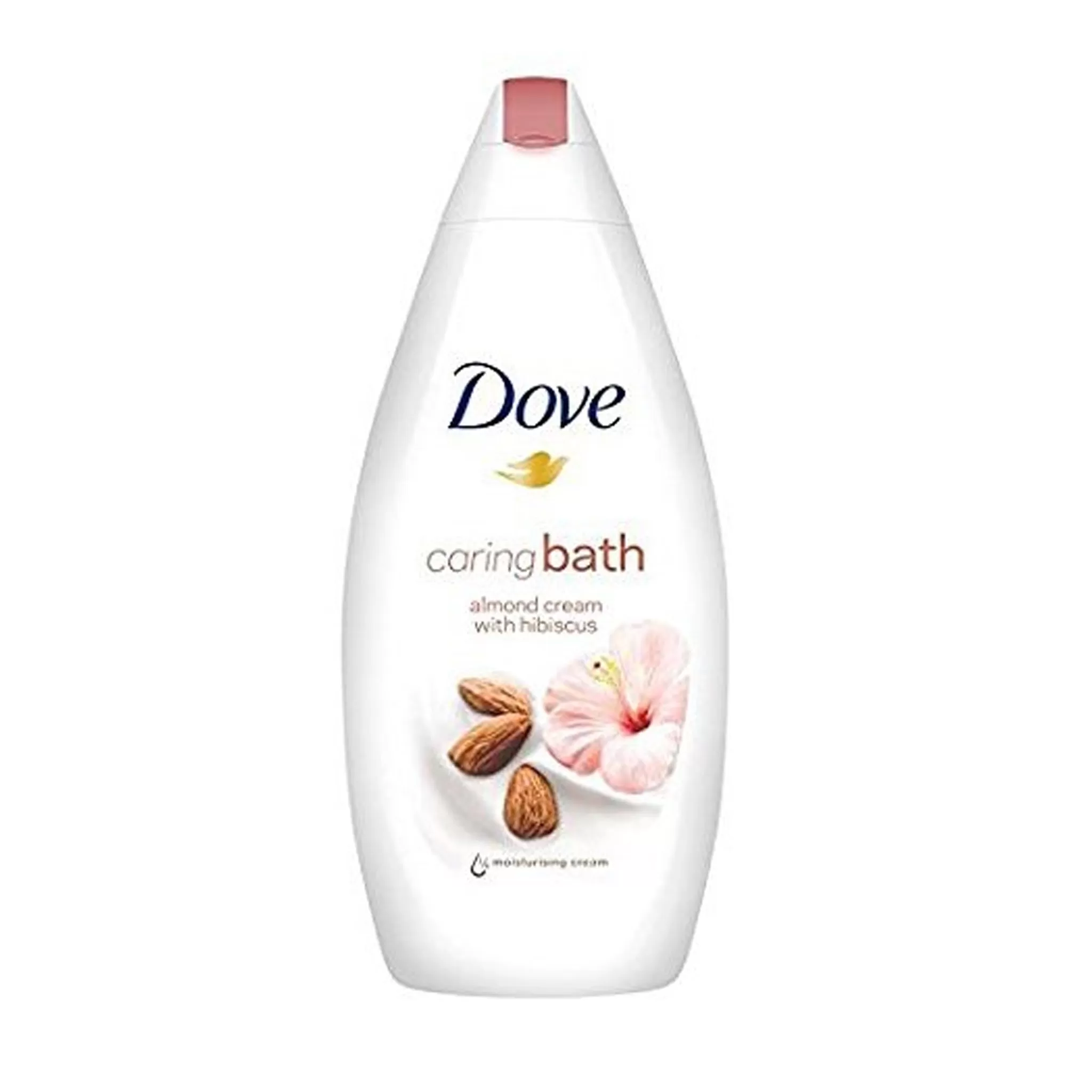 DOVE - ALMOND CREAM WITH HIBISCUS BODY WASH - 500ML