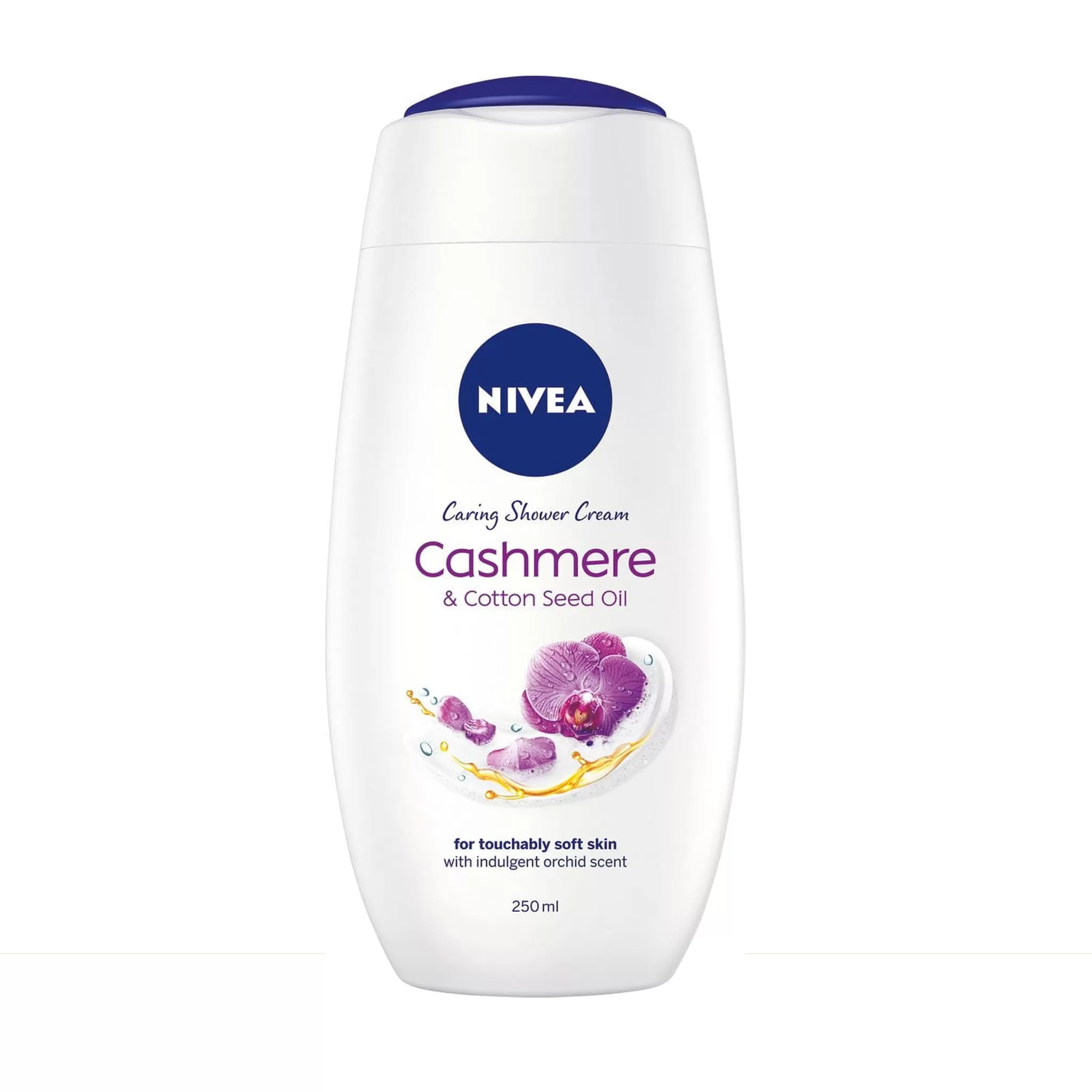 NIVEA CASHMERE&COTTON SEED OIL CARING SHOWER CREAM 250ML