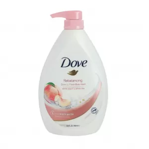 DOVE REBALANCING BODYWASH WITH WHITE PEACH &WHITE TEA 1L