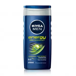 NIVEA MEN - ENERGIZING + MINT EXTRACT SHOWER GEL - 250ML