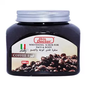 SKIN DOCTOR -COFFEE WHITENING SCRUB FOR FACE & BODY 500G