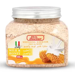 SKIN DOCTOR - MILK & HONEY WHITENING SCRUB - 500G