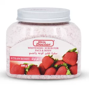 SKIN DOCTOR - STRAWBERRY WHITENING SCRUB - 500G