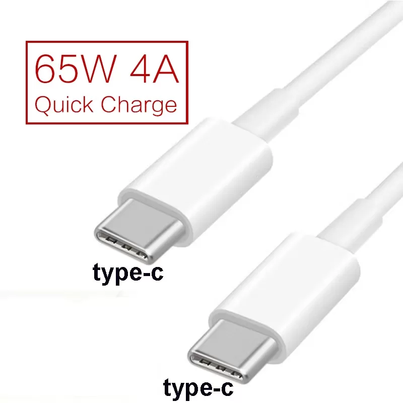 1M USB Type C for Samsung S20 PD 65W Cable Quick Charge 4.0 - image 2
