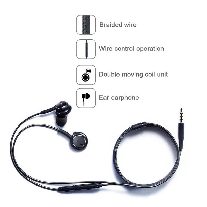 AKG Headphones Handsfree Earphone In Ear Earbud - image 3