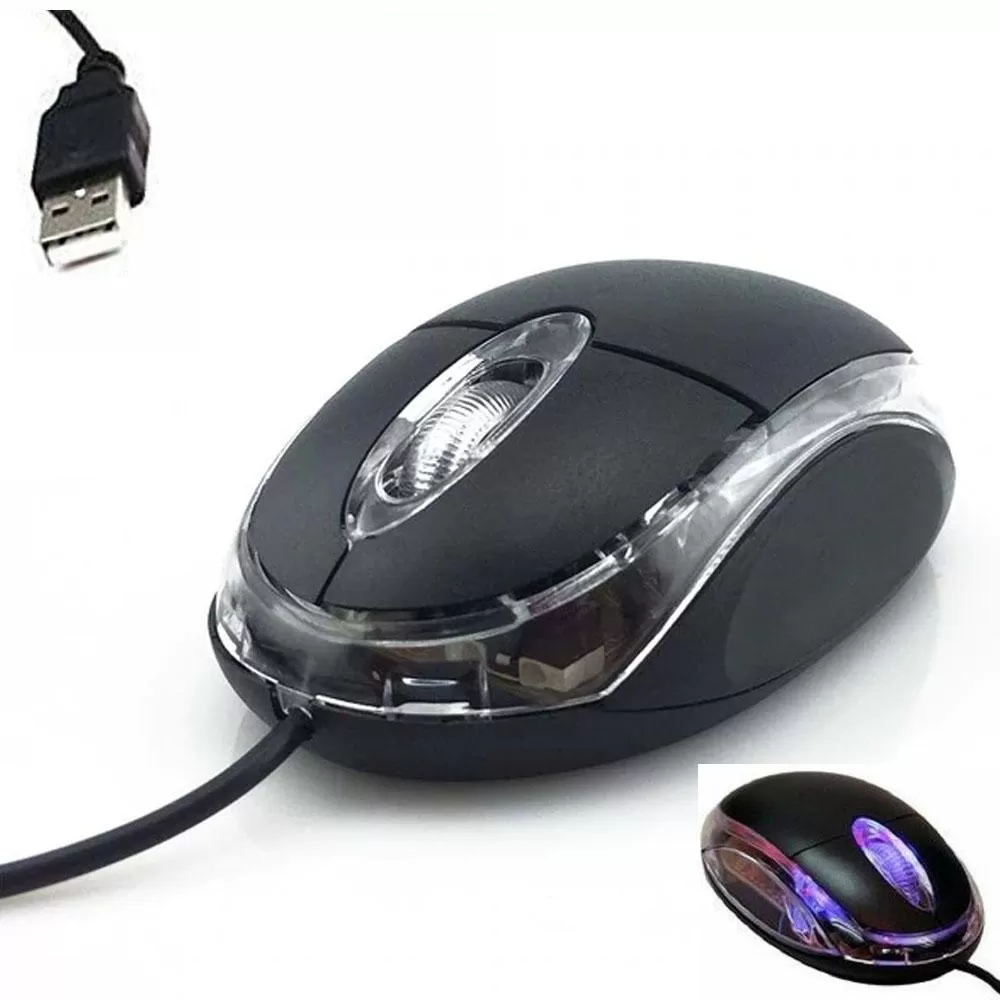 Dell Wired USB Optical Mouse - Black - image 2