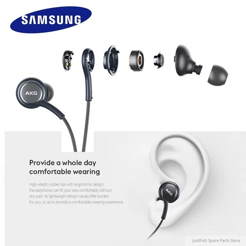 Earphone with Mic 3.5mm Sports handfree Headset - image 3