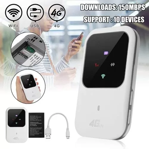 Pocket Router Wifi Bolt Portable 4G LTE Wireless Mifi - image 4