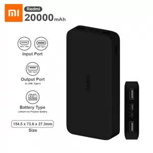Xiaomi Redmi Power Bank 20000mah 18W Fast Charging